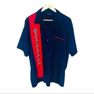 Los Angeles Clippers Basketball Bowling Shirt XL